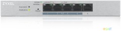 Коммутатор Zyxel GS1200-5HPV2-EU0101F (L2) 5x1Гбит/с 4PoE+ 60W управляемый