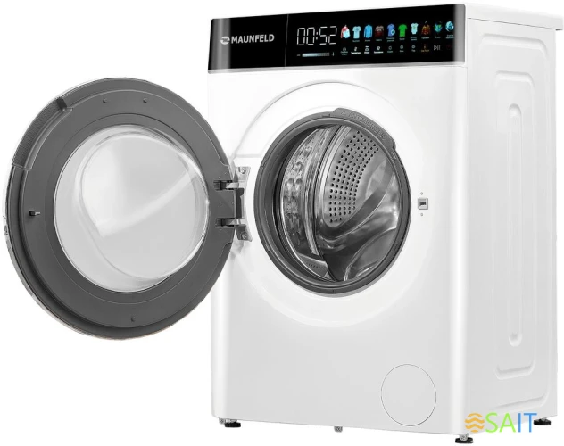 Стиральная машина Maunfeld MFWD1295WH05 класс: B загр.фронтальная макс.:9кг (с сушкой) белый инвертор