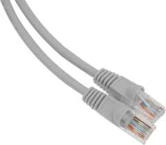 Патч-корд Buro UTP-5E-0,5M-G-LSZH UTP cat.5E 0.5м серый RJ-45 (m)-RJ-45 (m)
