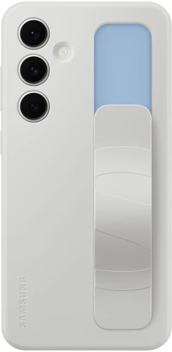 Чехол (клип-кейс) Samsung для Samsung Galaxy S24 FE Standing Grip Case S24FE серый (EF-GS721CJEGRU)