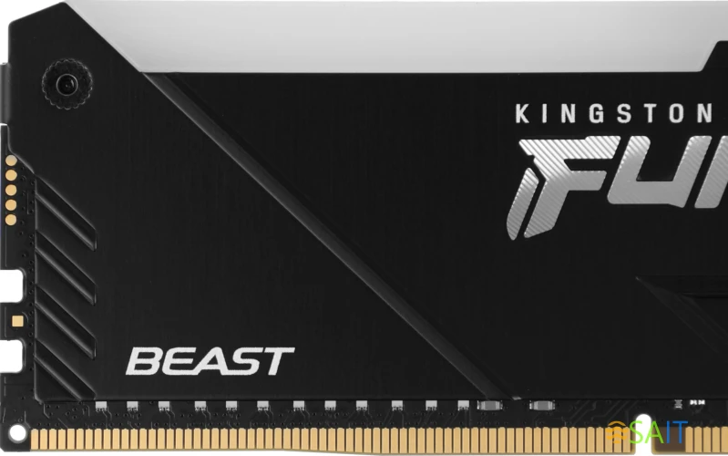 Память DDR4 2x16GB 3200MHz Kingston KF432C16BB12AK2/32 Fury Beast RGB RTL Gaming PC4-25600 CL16 DIMM 288-pin 1.35В dual rank с радиатором Ret