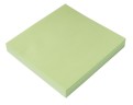 Блок самоклеящийся бумажный Silwerhof 682156-06 76x76мм 100лист. 75г/м2 пастель зеленый