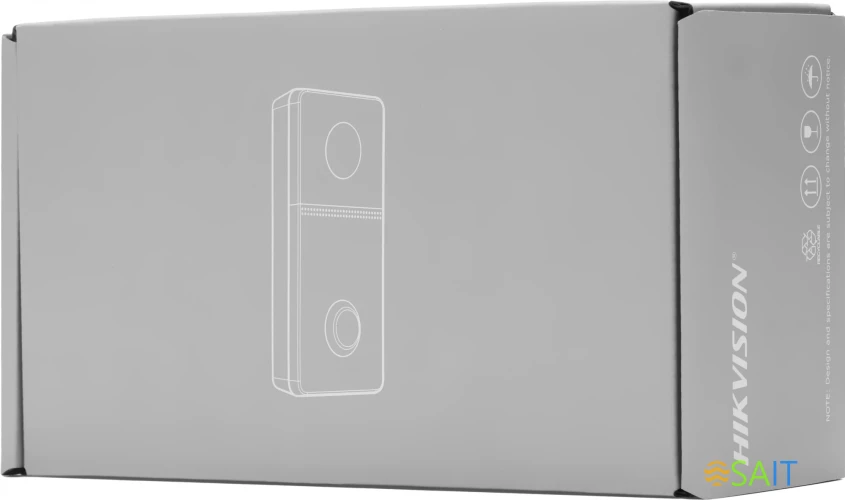 Видеопанель Hikvision DS-KV6113-WPE1(C) цветной сигнал CMOS цвет панели: черный