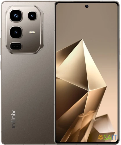 Смартфон Infinix X6855 Note 50 Pro 256Gb 12Gb серый титан моноблок 3G 4G 2Sim 6.78" 1080x2436 Android 15 50Mpix 802.11 a/b/g/n/ac NFC GPS GSM900/1800 GSM1900 Protect FM