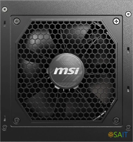 Блок питания MSI ATX 750W MAG A750GL PCIE5 Gen.5 80+ gold (20+4pin) APFC 120mm fan 8xSATA Cab Manag RTL