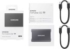 Накопитель SSD Samsung USB-C 1Tb MU-PC1T0T/WW T7 1.8" черный