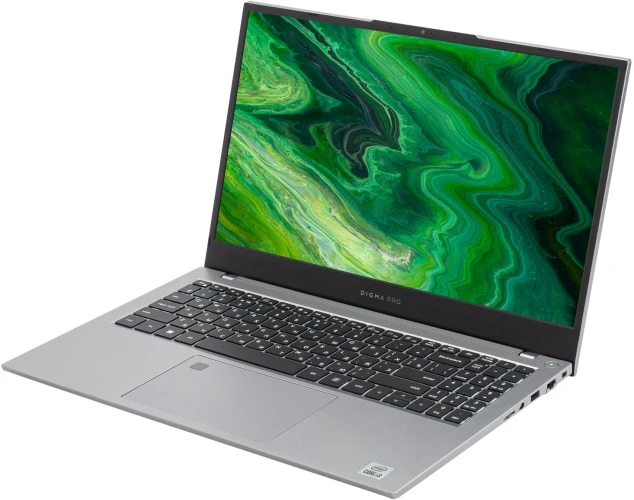 Ноутбук Digma Pro Fortis M Core i3 1215U 16Gb SSD256Gb Intel UHD Graphics 15.6" IPS FHD (1920x1080) Windows 11 Pro grey WiFi BT Cam 4250mAh (DN15P3-ACXW01)