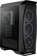 Корпус Aerocool Aero One Eclipse-G-BK-v1 черный без БП ATX 4x120mm 2x140mm 2xUSB3.0 audio bott PSU