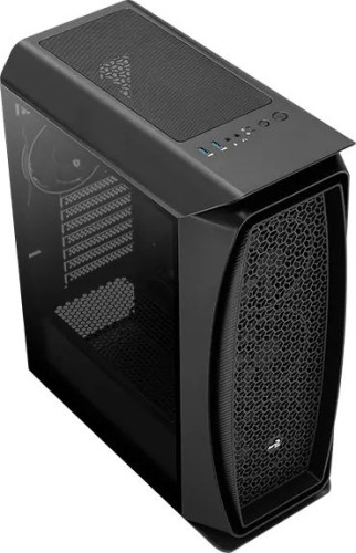 Корпус Aerocool Aero One Eclipse-G-BK-v1 черный без БП ATX 4x120mm 2x140mm 2xUSB3.0 audio bott PSU