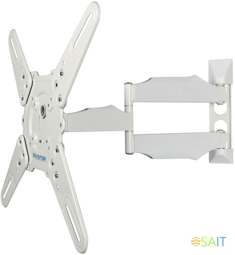 Кронштейн для телевизора Kromax ATLANTIS-40 белый 22"-65" макс.40кг настенный поворот и наклон