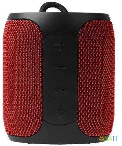 Колонка порт. Ural ТТ М3+ мини красный 16W 2.0 BT/3.5Jack 10м 2500mAh (УРАЛ ТТ М3+ МИНИ К)