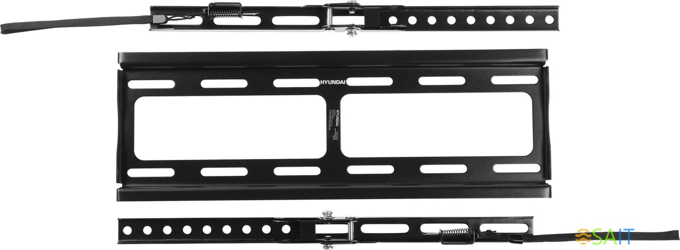 Кронштейн для телевизора Hyundai GL-T2 черный 32"-65" макс.40кг настенный наклон