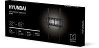 Кронштейн для телевизора Hyundai GL-T2 черный 32"-65" макс.40кг настенный наклон