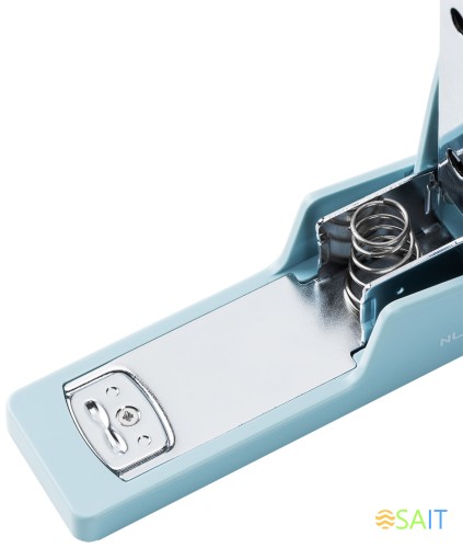 Степлер Deli NS084-BL Nusign 24/6 26/6 (20листов) синий 100скоб коробка