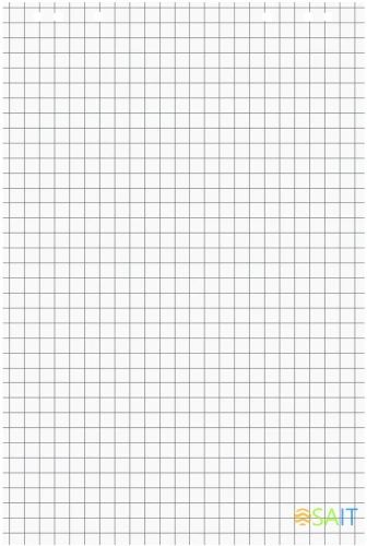 Блок бумаги Silwerhof для флипчартов 67.5х98см клетка 20л (упак.:5шт)