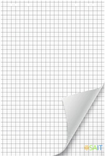 Блок бумаги Silwerhof для флипчартов 67.5х98см клетка 20л (упак.:5шт)