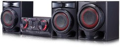 Минисистема LG XBOOM CJ45 черный 720Вт CD CDRW FM USB BT