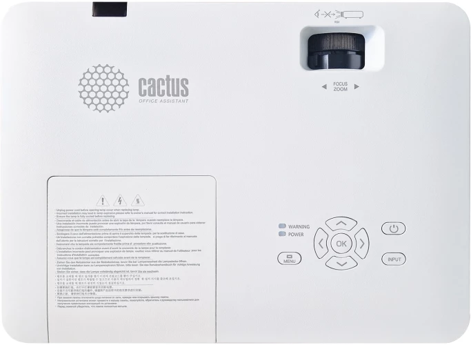 Проектор Cactus CS-S1.WT 3LCD 3400Lm ANSI (1024x768) 15000:1 ресурс лампы:10000часов 1xHDMI 3.06кг