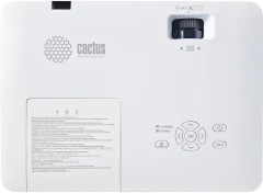 Проектор Cactus CS-S1.WT 3LCD 34000Lm LS 3400Lm ANSI (1024x768) 15000:1 ресурс лампы:10000часов 1xHDMI 3.06кг