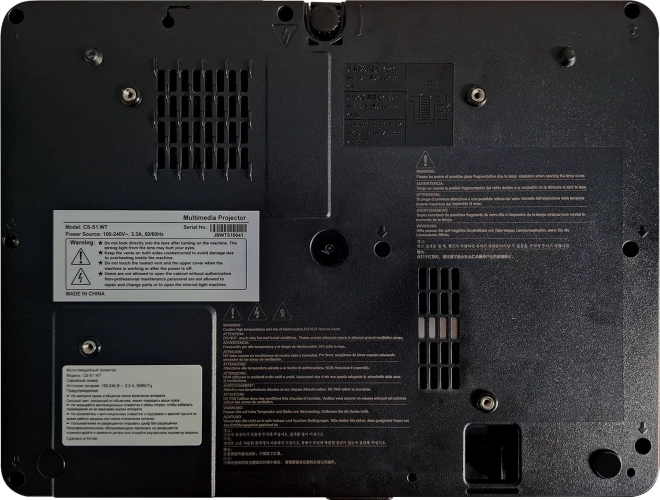 Проектор Cactus CS-S1.WT 3LCD 3400Lm ANSI (1024x768) 15000:1 ресурс лампы:10000часов 1xHDMI 3.06кг