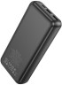 Мобильный аккумулятор Hoco J123A Element 20000mAh 2A 2xUSB-A черный