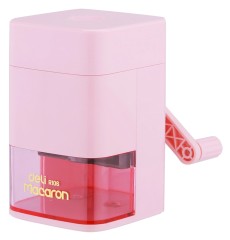 Точилка для карандашей механическая Deli ER10604 Macaron 1 отверстие пластик ассорти