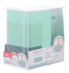 Точилка для карандашей механическая Deli ER10604 Macaron 1 отверстие пластик ассорти