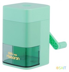 Точилка для карандашей механическая Deli ER10604 Macaron 1 отверстие пластик ассорти