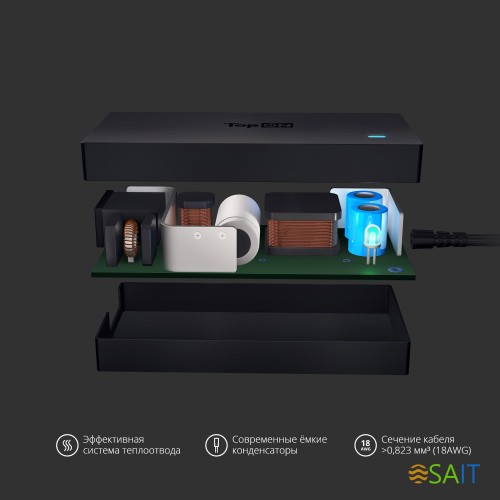 Блок питания TopON TOP-AC07 65W 19V-19V 3.42A от бытовой электросети