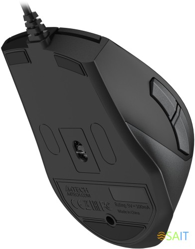 Мышь A4Tech Fstyler FM45S Air серый оптическая 2400dpi silent USB 7but (FM45S AIR USB (STONE GREY))