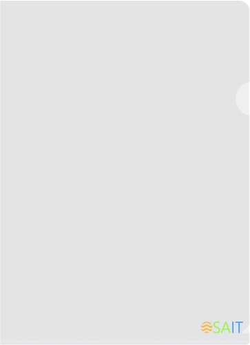 Папка-уголок Бюрократ -E310/1CLEAR A4 пластик 0.18мм прозрачный