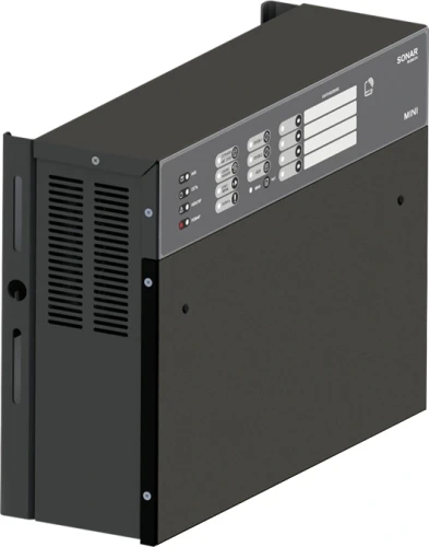 Прибор управления оповещением Rubezh Sonar SMPM-100 настенный 100Вт черный (RBZ-380166)