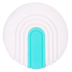 Ластик Deli EH02901 U-touch круглый 45x10мм ассорти с держателем блистер