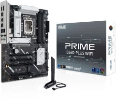 Материнская плата Asus PRIME B860-PLUS WIFI Soc-1851 Intel B860 4xDDR5 ATX AC`97 8ch(7.1) 2.5Gg RAID+HDMI+DP