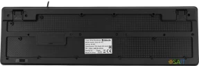 Клавиатура Defender Daily Hb-162 черный USB Multimedia (45162)