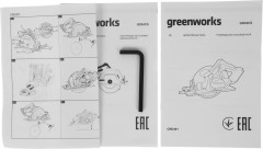 Циркулярная пила (дисковая) Greenworks 1500907