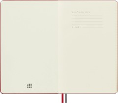 Блокнот Moleskine CLASSIC EXPENDED QP060EXPF2 Large 130х210мм 400стр. линейка твердая обложка красный