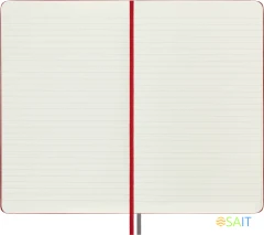 Блокнот Moleskine CLASSIC EXPENDED QP060EXPF2 Large 130х210мм 400стр. линейка твердая обложка красный