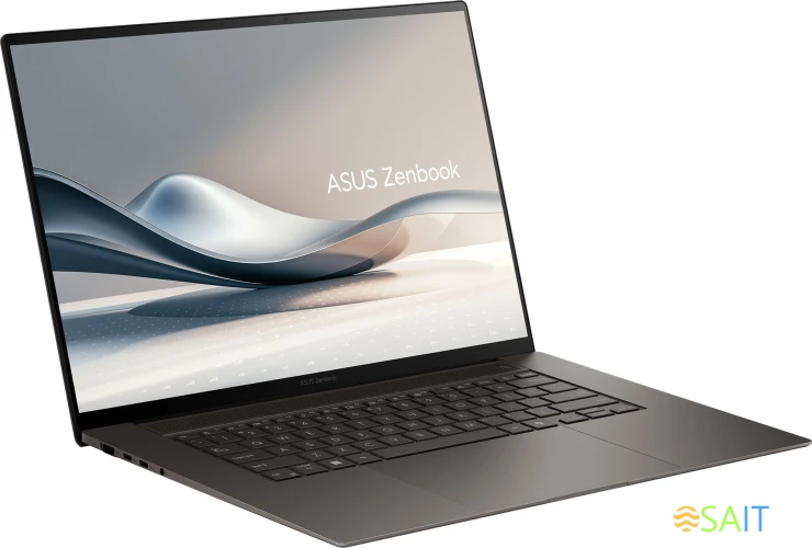 Ноутбук Asus Zenbook S 16 OLED UM5606WA-RK236W Ryzen AI 9 HX 370 32Gb SSD1Tb AMD Radeon 890M 16" OLED 3K (2880x1800) Windows 11 Home grey WiFi BT Cam (90NB13M1-M00D50)