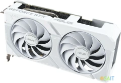 Видеокарта Asus PCI-E 5.0 DUAL-RTX5060TI-O16G-WHITE NVIDIA GeForce RTX 5060TI 16Gb 128bit GDDR7 2602/28000 HDMIx1 DPx3 HDCP Ret