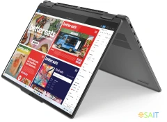 Ноутбук Lenovo Yoga 7 14IML9 Core Ultra 5 125H 16Gb SSD1Tb Intel Arc 14" OLED Touch 2.8K (2880x1800) Windows 11 Home dk.grey WiFi BT Cam Bag (83DJ0095RU)