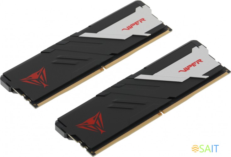 Память DDR5 2x8Gb 5600MHz Patriot PVV516G560C40K Viper Venom RTL Gaming PC5-44800 CL40 DIMM 288-pin 1.25В kit с радиатором Ret