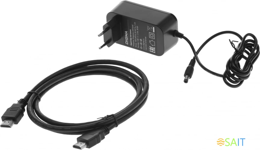 Монитор Digma 23.8" Progress 24P404F черный IPS LED 5ms 16:9 HDMI M/M матовая 250cd 178гр/178гр 1920x1080 100Hz VGA FHD 3.0кг