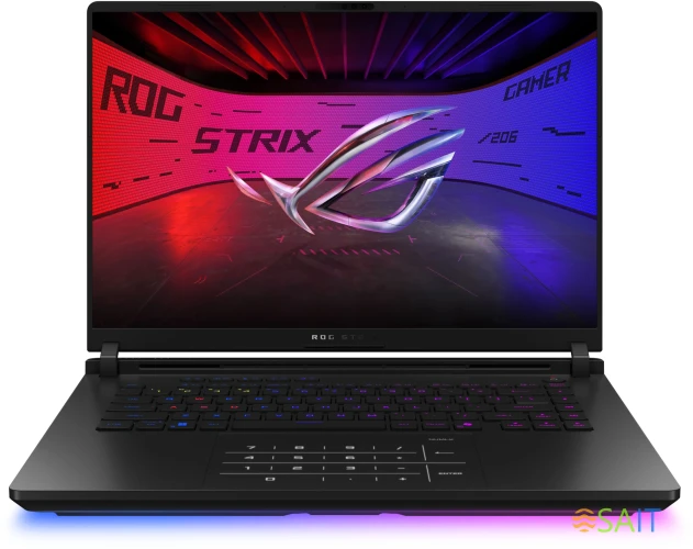 Ноутбук Asus ROG Strix Scar 16 G635LX-RW150 Core Ultra 9 275HX 64Gb SSD1Tb NVIDIA GeForce RTX 5090 24Gb 16" IPS WQXGA (2560x1600) без ОС black WiFi BT Cam (90NR0L81-M006R0)