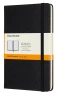 Блокнот Moleskine CLASSIC QP050 Medium 115x180мм 208стр. линейка твердая обложка черный
