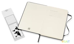 Блокнот Moleskine CLASSIC QP050 Medium 115x180мм 208стр. линейка твердая обложка черный