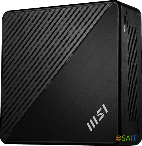 Неттоп MSI Cubi N ADL-019RU N100 (0.8) 4Gb SSD128Gb UHDG Windows 11 Professional 2xGbitEth WiFi BT 65W черный (9S6-B0A911-220)