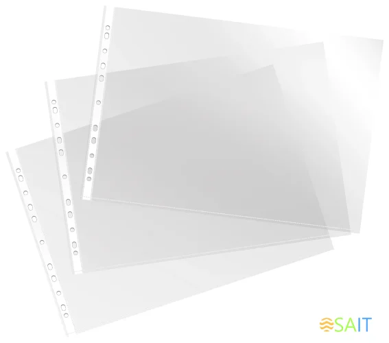 Папка-вкладыш Бюрократ Премиум 013AG3 глянцевые A3 горизонтальный 30мкм (упак.:50шт)