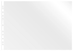 Папка-вкладыш Бюрократ Премиум 013AG3 глянцевые A3 горизонтальный 30мкм (упак.:50шт)