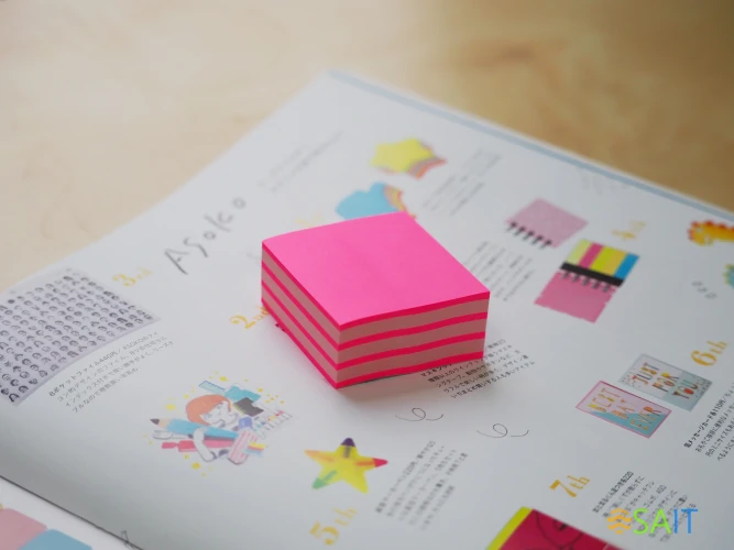 Блок самоклеящийся бумажный Stick`n 21338 51x51мм 250лист. 70г/м2 неон+пастель розовый 2цв.в упак.